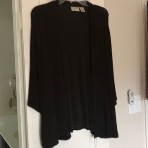 Chico’s Dark Brown Travelers Cardigan